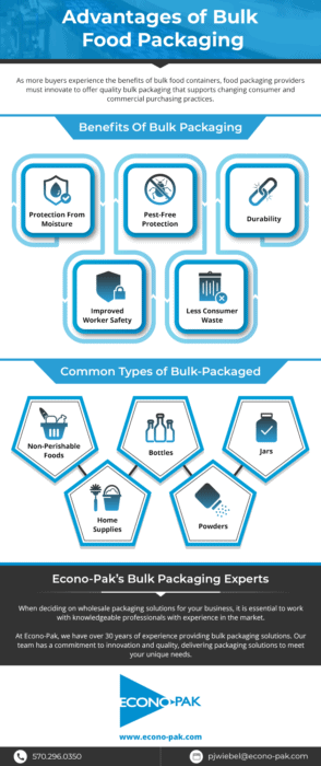 Advantages of Bulk Food Packaging