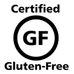 Gluten-free Certified by the Gluten Intolerance Group of North America